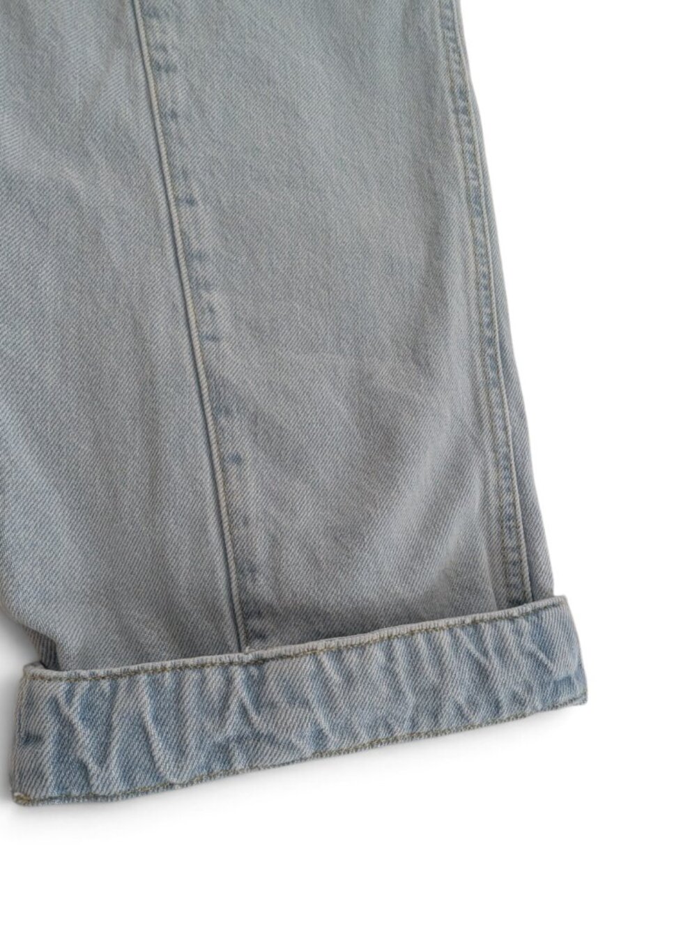 Free People Light Wash Denim Overalls Size S EUC - Picture 5 of 7